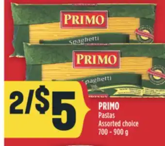 Marché Adonis PRIMO Pastas offer