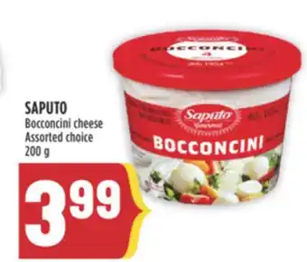 Marché Adonis SAPUTO Bocconcini cheese offer