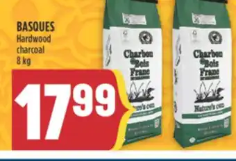 Marché Adonis BASQUES Hardwood charcoal offer