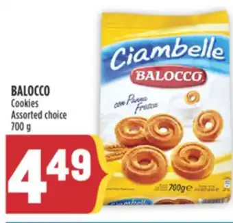 Marché Adonis BALOCCO Cookies offer