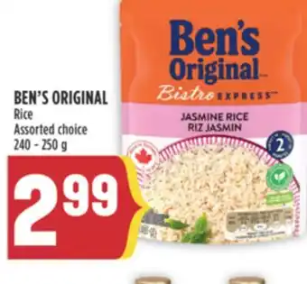 Marché Adonis BEN'S ORIGINAL Rice offer