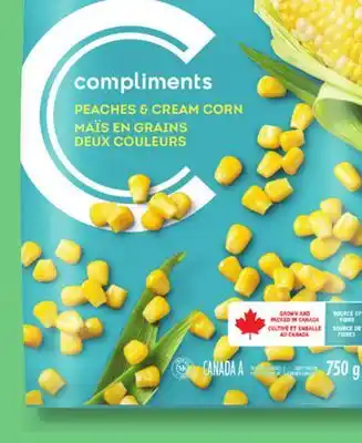 IGA COMPLIMENTS FROZEN VEGETABLES offer