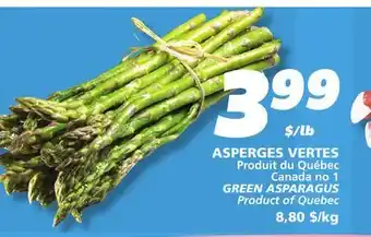 IGA GREEN ASPARAGUS offer