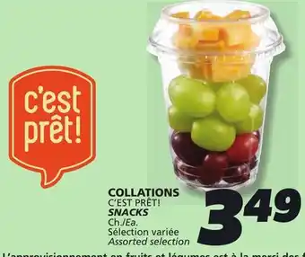 IGA C'EST PRÊT! SNACKS offer