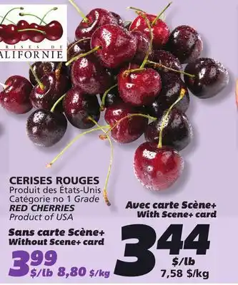 IGA RED CHERRIES offer