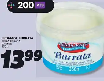 IGA BELLA CASARA CHEESE offer