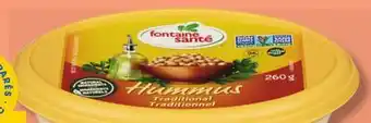 IGA FONTAINE SANTÉ HUMMUS offer