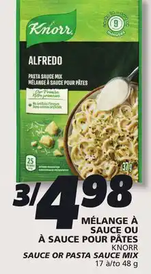IGA KNORR PASTA SAUCE MIX offer