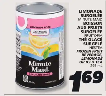 IGA MINUTE MAID LEMONADE offer