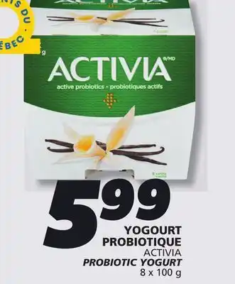IGA ACTIVIA PROBIOTIC YOGURT offer