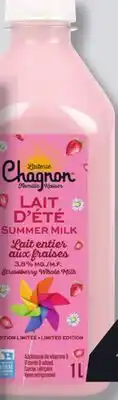 IGA CHAGNON SUMMER MILK offer