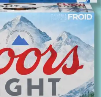 IGA COORS LIGHT BEER offer
