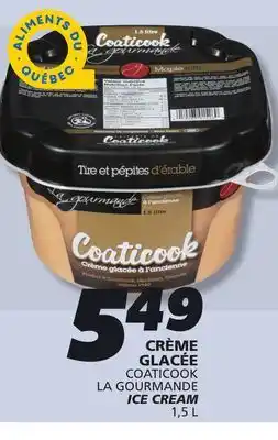 IGA COATICOOK LA GOURMANDE ICE CREAM offer