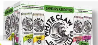 IGA WHITE CLAW ALCOHOLIC MALT BEVERAGE offer
