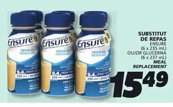 IGA ENSURE MEAL REPLACEMENT offer