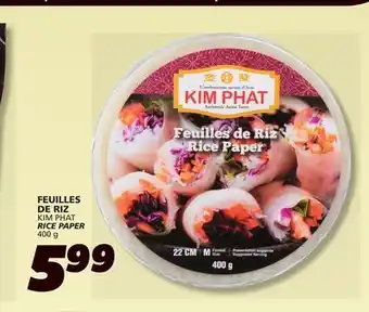 IGA KIM PHAT RICE PAPER offer