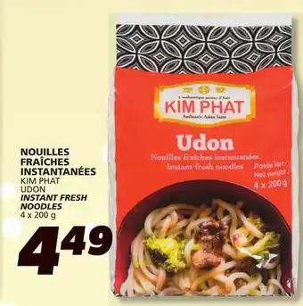 IGA KIM PHAT UDON INSTANT FRESH NOODLES offer