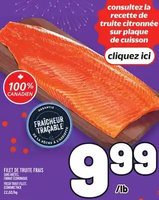 Metro FILET DE TRUITE FRAIS | FRESH TROUT FILLET offer