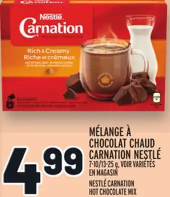 Metro MÉLANGE À CHOCOLAT CHAUD CARNATION NESTLÉ | NESTLÉ CARNATION HOT CHOCOLATE MIX offer