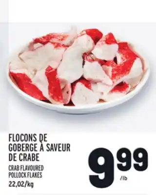 Metro FLOCONS DE GOBERGE À SAVEUR DE CRABE | CRAB FLAVOURED POLLOCK FLAKES offer