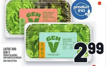 Metro LAITUE DUO GEN V | GEN V DUO LETTUCE offer
