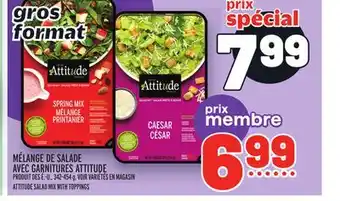 Metro MÉLANGE DE SALADE AVEC GARNITURES ATTITUDE | ATTITUDE SALAD MIX WITH TOPPINGS offer