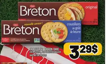 Metro CRAQUELINS BRETON DARE | DARE BRETON CRACKERS offer