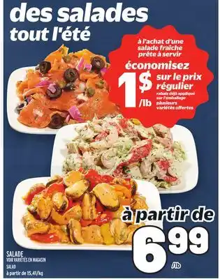 Metro SALADE | SALAD offer