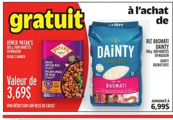 Metro RIZ BASMATI DAINTY | DAINTY BASMATI RICE offer