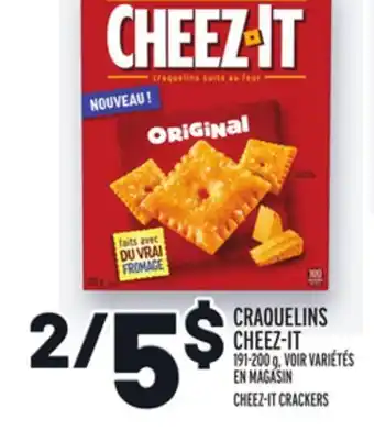 Metro CRAQUELINS CHEEZ-IT | CHEEZ-IT CRACKERS offer