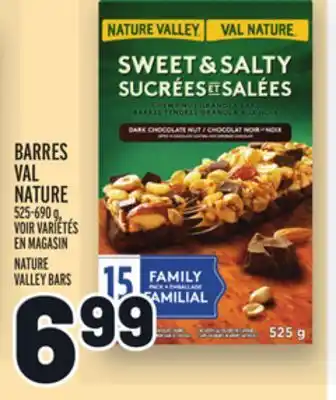 Metro BARRES VAL NATURE | NATURE VALLEY BARS offer