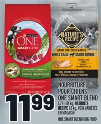 Metro NOURRITURE POUR CHIENS ONE SMART BLEND PURINA | PURINA ONE SMART BLEND DOG FOOD offer