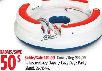 Canadian Tire HydroForce Lazy Dayz Party Island offer