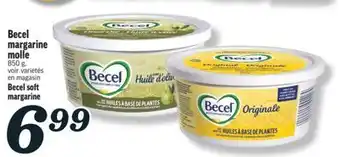 Marché Richelieu Becel margarine molle | Becel soft margarine offer