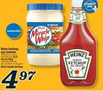 Marché Richelieu IMBATTABLE HEINZ | HEINZ TOMATO KETCHUP offer