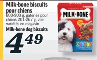 Marché Richelieu MILK-BONE BISCUITS POUR CHIENS | MILK-BONE DOG BISCUITS offer