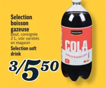Marché Richelieu Selection boisson gazeuse | Selection soft drink offer