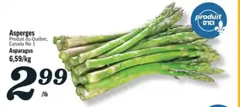 Marché Richelieu Asperges | Asparagus offer