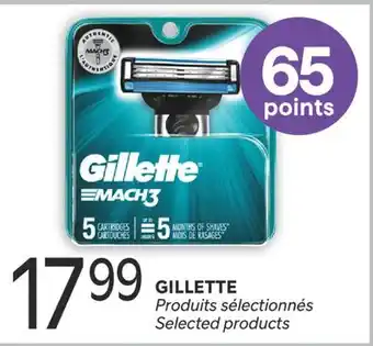 Brunet GILLETTE Produits sélectionnés offer