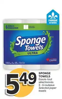 Brunet SPONGE TOWELS Essuie-tout sélectionnés offer