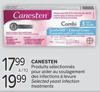 Brunet CANESTEN Produits sélectionnés pour aider au soulagement des infections à levure offer