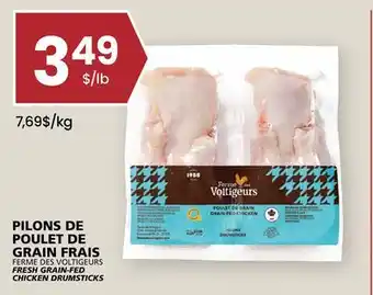 Rachelle-Bery Grocery FERME DES VOLTIGEURS FRESH GRAIN-FED CHICKEN DRUMSTICKS offer