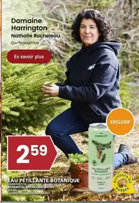 Rachelle-Bery Grocery HARRINGTON BOTANICAL SPARKLING WATER offer