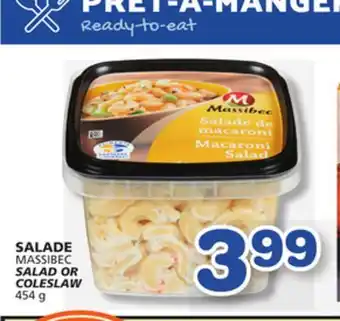 Marches Tradition MASSIBEC SALAD OR COLESLAW offer