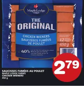 Marches Tradition MAPLE LODGE FARMS CHICKEN WIENERS offer