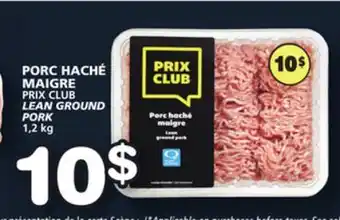Marches Tradition PRIX CLUB LEAN GROUND PORK offer