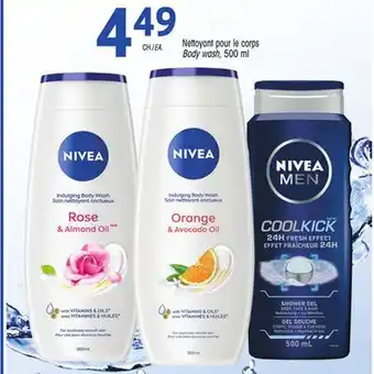 Uniprix NIVEA Nettoyant pour le corps/Body wash offer