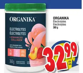Jean Coutu ORGANIKA Electrolytes offer