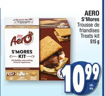 Jean Coutu AERO S'Mores Treats kit offer