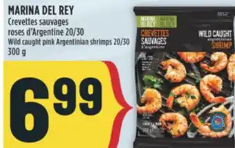 Marché Adonis MARINA DEL REY Crevettes sauvages roses d'Argentine 20/30 offer